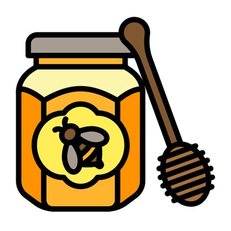 Honey jar - Free food and restaurant icons