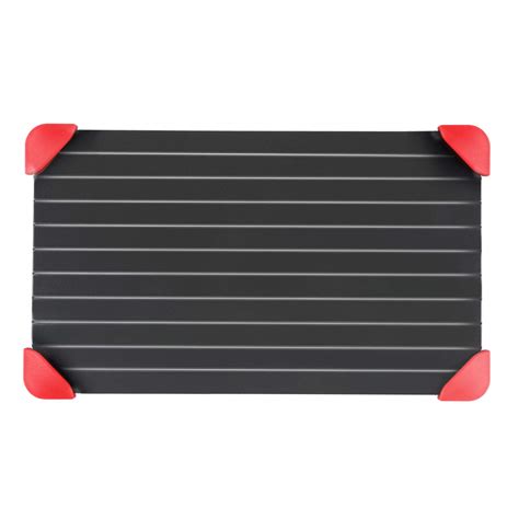 Rapid Defrosting Tray with Silicone Rubber Legs,8x14 Inch-3 mm ...