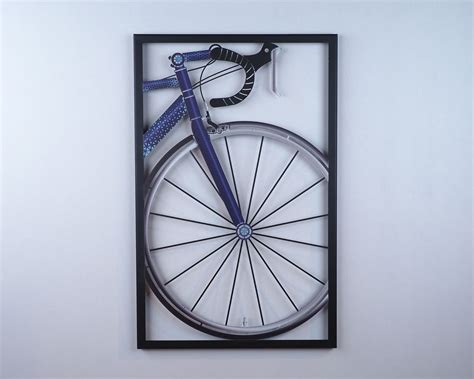 Buy Peloton Metal Wall Art, Bicycle Wall Art, Cycling Art, Bike Wall ...