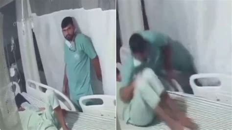 Caught On CCTV: Hospital Staff Hits Elderly Bed-Ridden Patient In His ...