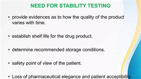 Image result for Presentation Types of Stability Testing
