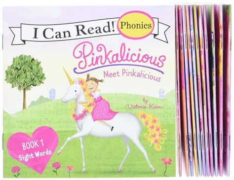 Pinkalicious 12-Book Phonics Fun!: Includes 12 Mini-Books Featuring ...