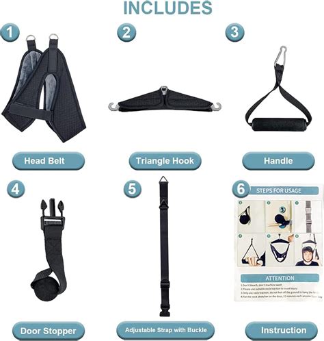 Buy கழுத்து இழுவை சாதனம், கழுத்து வலி நிவாரணி கர்ப்பப்பை வாய் சுவரொட்டி ...