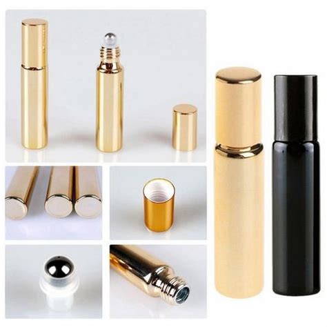 Jual Botol roll on metal 10 ml dengan uv coating - parfume essential ...