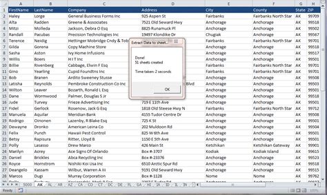Split Excel Worksheet Based On Column VBA 的图像结果