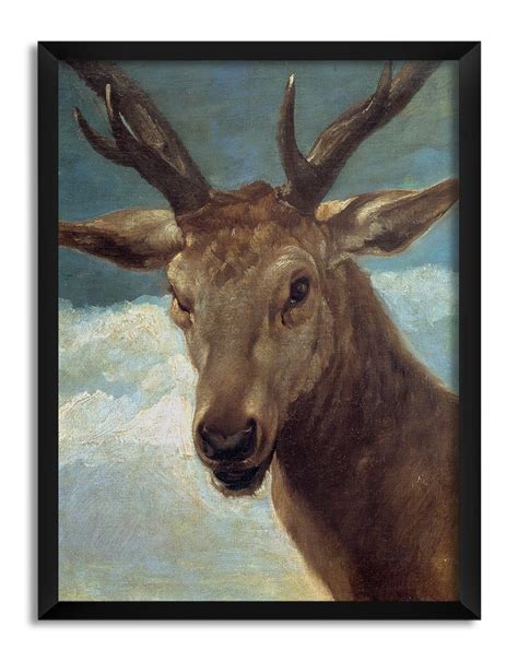 Artangle Velazquez, Diego Rodriguez de Silva y - Head of a Buck, Ca ...