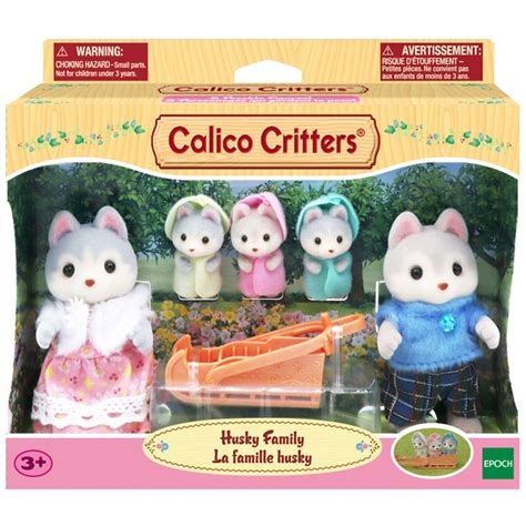 HUSKY FAMILY CALICO CRITTERS - THE TOY STORE