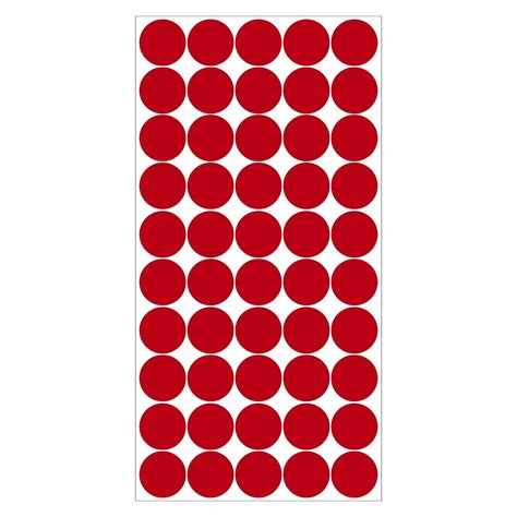 Buy Color Coding Dot Labels 3/4 inch (19mm) Stickers 50 pack Permanent ...