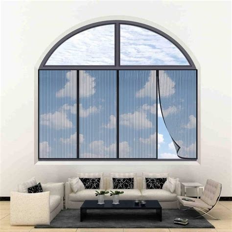 Buy Magnetic Window Screen, Window Fly Screen with Tape and Closing ...