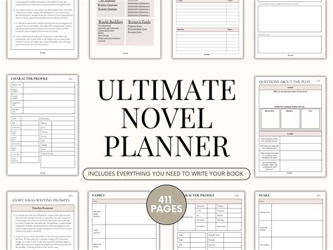 Image result for Book Writing Planner
