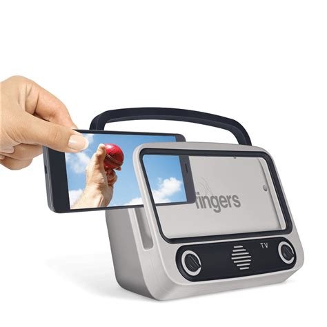 FINGERS My-Own-TV (MOT) Portable Speaker | A new way to watch videos