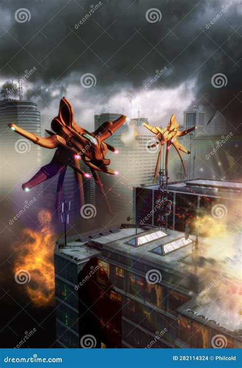 Alien Tripod Attack Scenes 的图像结果