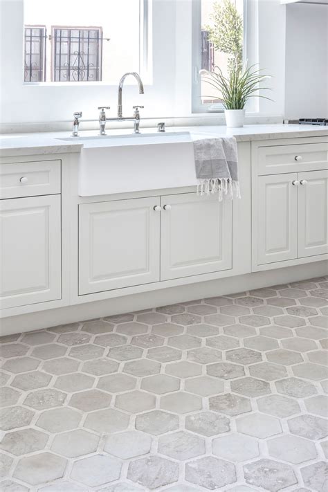 Light Gray Hexagon Floor Tile – HOMYSTYLE