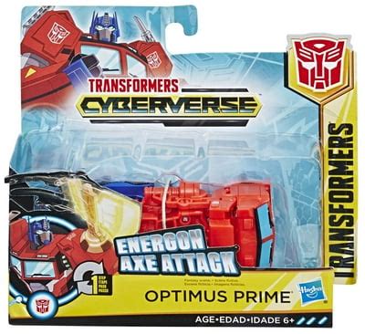 Buy Transformers Cyberverse Action Attackers: 1-Step Changer Optimus ...