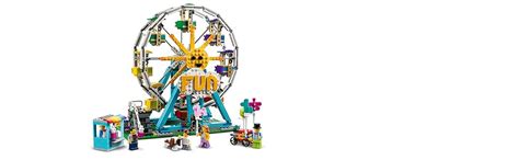 LEGO Creator 3in1 Ferris Wheel 31119 Building Kit (1,002 Pcs ...