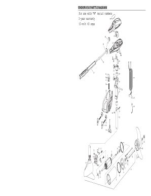 Fillable Online ENDURA 50 PARTS DIAGRAM - Northland Marine Fax Email ...