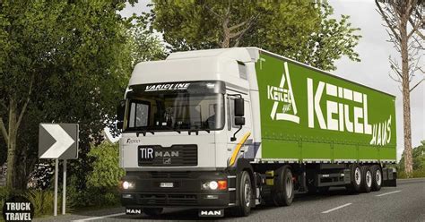 Грузовик MAN F2000 Evolution для ETS2 1.55 — Teletype