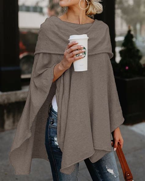 Asymmetric Batwing Off Shoulder Blouse | Casual tops, Fashion, Fall ...