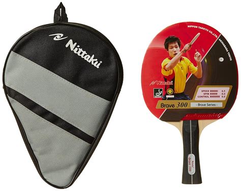 Buy Nittaku Brave 300 Table Tennis Racquet Online at Low Prices in ...