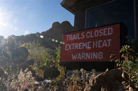 Arizona community hits 110 degrees, the highest March temperature ...