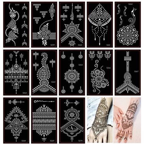 Buy Mehndi Stencil Online In India - Etsy India