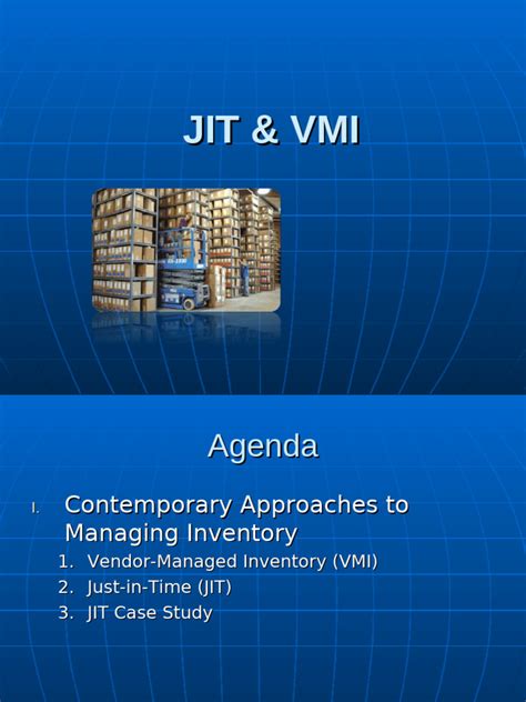 Image result for VMI Module in Jde
