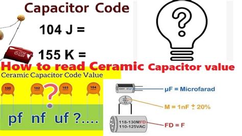 Image result for How to Read a Capacitor Code