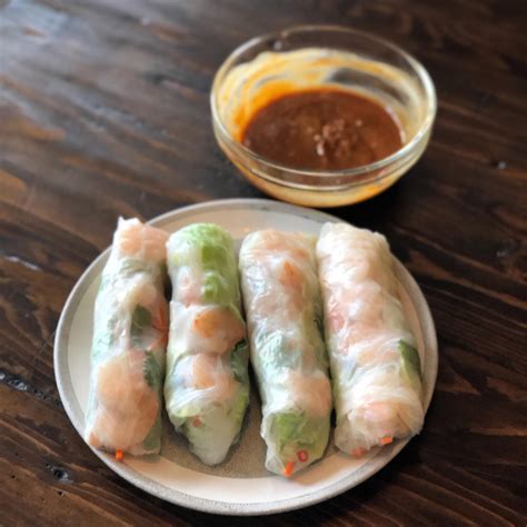 Spring rolls - 67 calories each! : r/1200isplenty