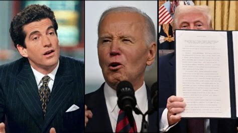 JFK Files: When JFK Jr called ex-president Joe Biden a 'traitor'. 'Dear ...