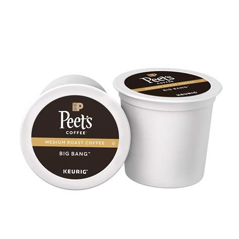Peet's Coffee Medium Roast Big Bang K-Cup Coffee Pods Review - Espresso ...