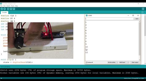 Image result for Rotary Encoder Counter with Arduino