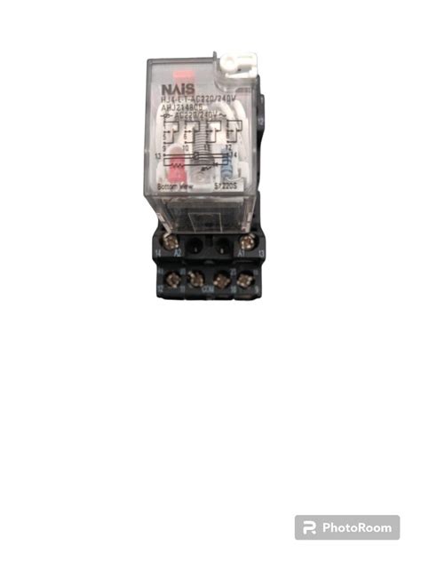 RELÉ NAIS HC4SFD-I 10A AC 220/240 V 300 VAC RECUPERADO | Enfriatec