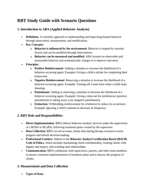 Image result for RBT Study Guide