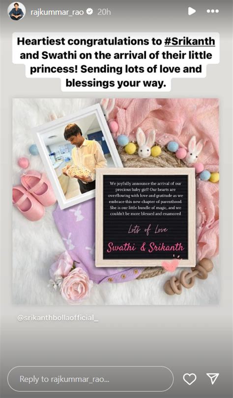 Rajkummar Rao sends best wishes to real 'Srikanth' on being blessed ...