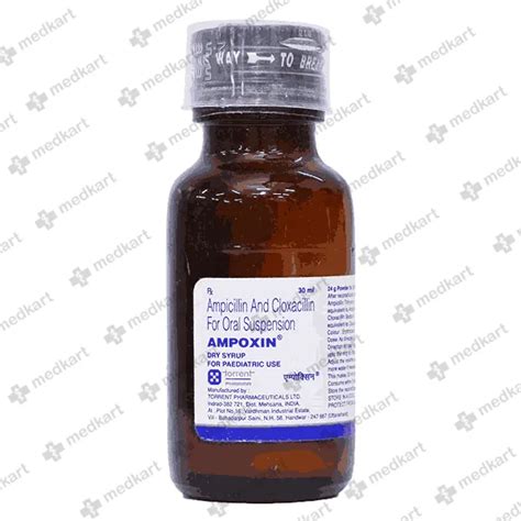 AMPOXIN DRY SYRUP 30 ML Price, Uses, Side Effects & Substitutes | Medkart