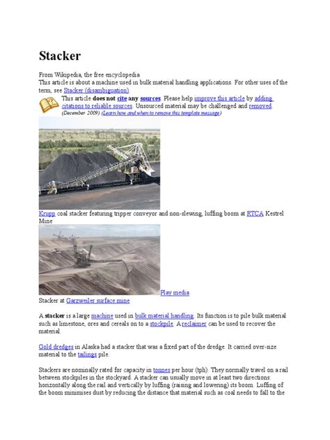 Image result for Stacker Machine Damage