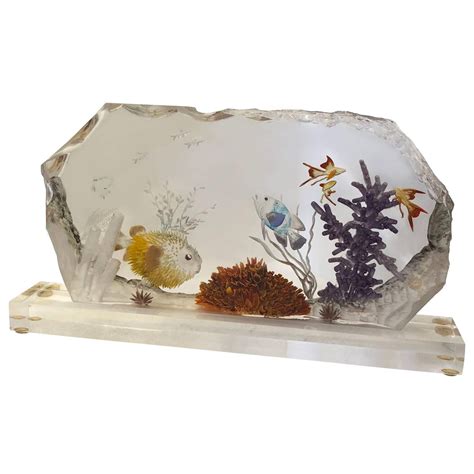 Mid-Century Modern Lucite Fish Tank at 1stDibs | mid century modern ...