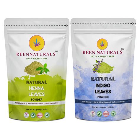 Henna & Indigo Hair Color Combo Kit – Reen Naturals