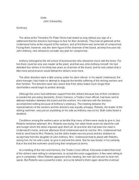 45- Drama I-UNIT V - interpersonal Communication - Strife John ...