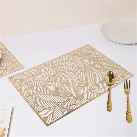 PVC Dining Table Mat Set of 2 Online - Premium Table Mat | Nestasia