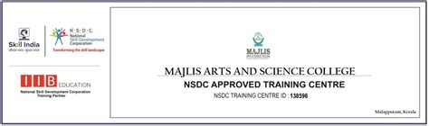 NSDC : Majlis Arts and Science College (Autonomous)