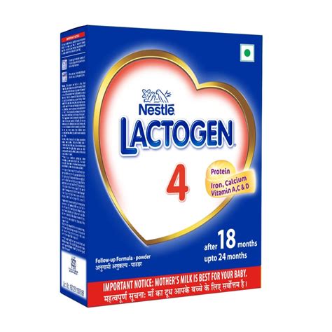 Buy Nestlé LACTOGEN 4 Follow-Up Formula Powder - After 18 Months Upto ...