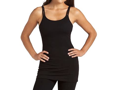 Beyond Yoga Women's Double Strap Tank, Black, Large : Amazon.in ...