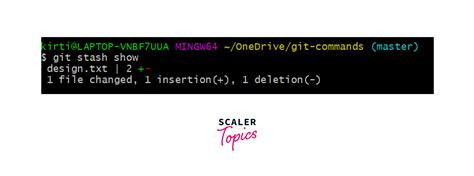 Image result for Git Stash Example