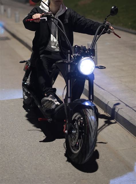 Fat Tire Electric Motorcycle for Adults, Citycoco Chopper Electric ...