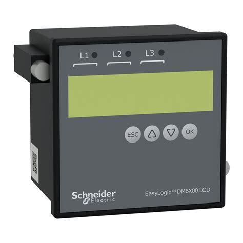 Buy DM6100 VAF PF meter Cl 0.5 Non com LCD - Schneider Electric