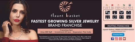 Flaunt Basket ( Silver Jewelry Franchise )