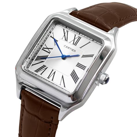 CARTIER Leather Strap Quartz Watch | CRTR Watch 700 C - Fast Fashion