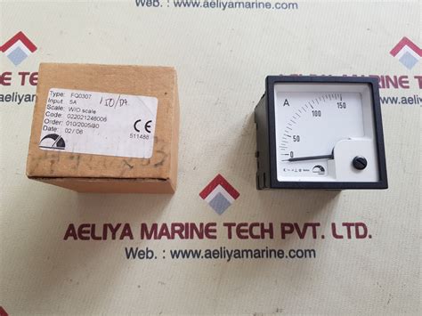 Fq0307 ampere meter – Aeliya Marine Tech®