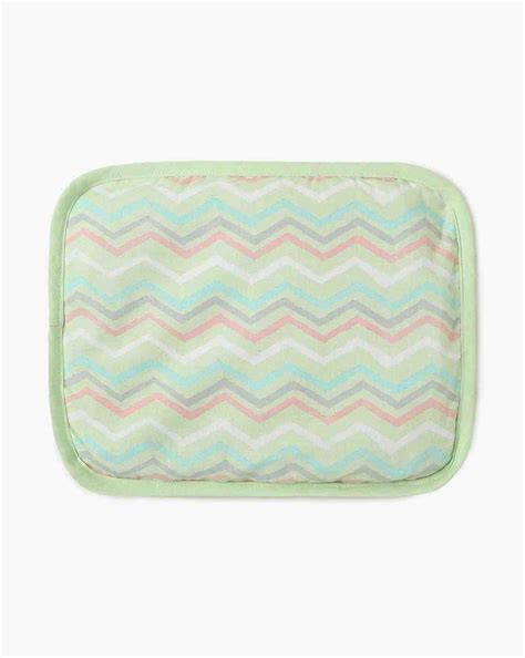 Mila Baby Wildly Cute Chevron Rai Pillow - Pink